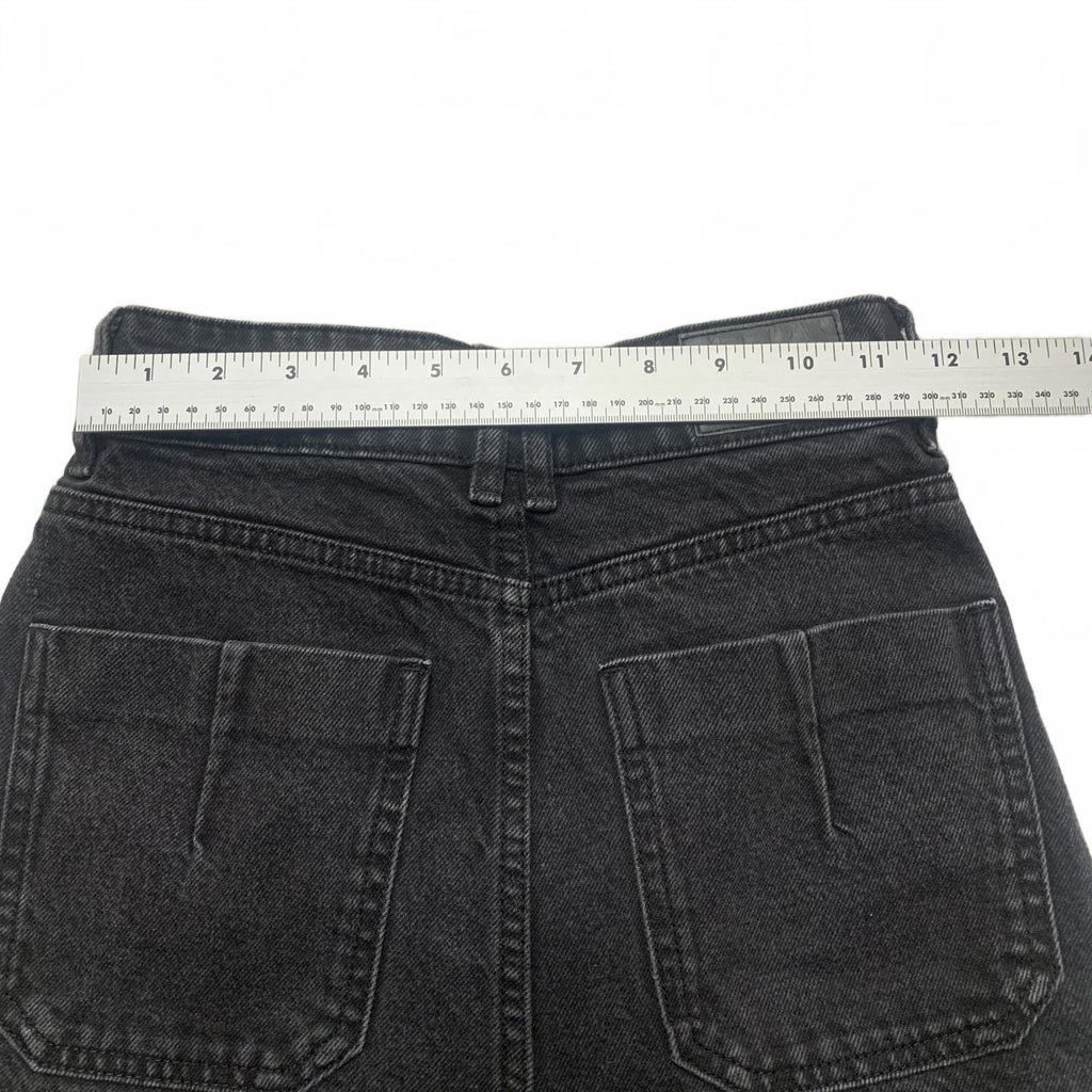 Zara Women's Size 0 Wide-Leg Black Jeans 23 x 32 Actual