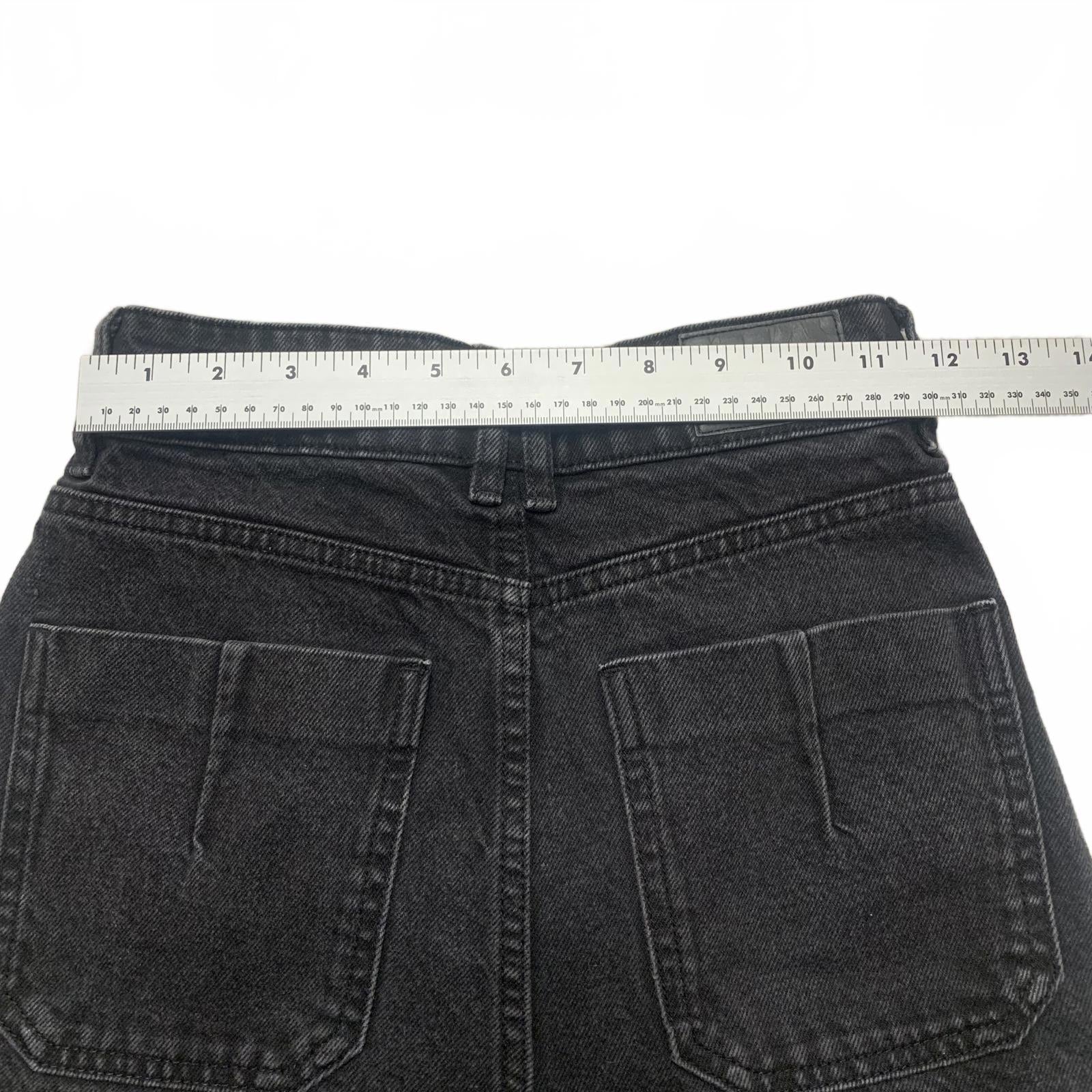 Zara Women's Size 0 Wide-Leg Black Jeans 23 x 32 Actual