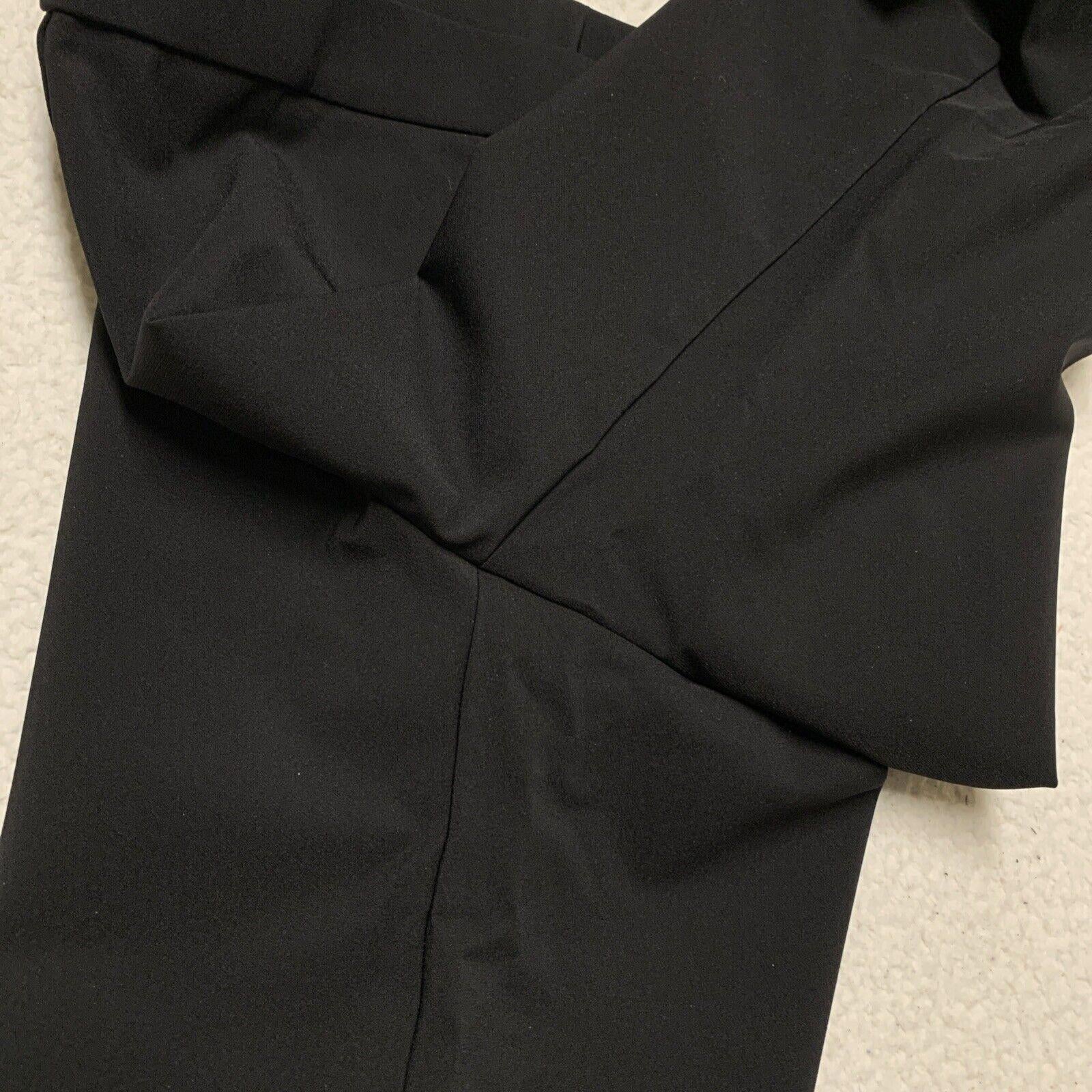 Jules & Leopold Women’s Size Medium Black Pull On Pants Straight Leg Slacks