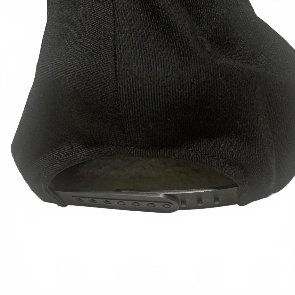 The Classics Baseball Cap Black Snapback Cap Orange 'Quiero Romi' Embroidery