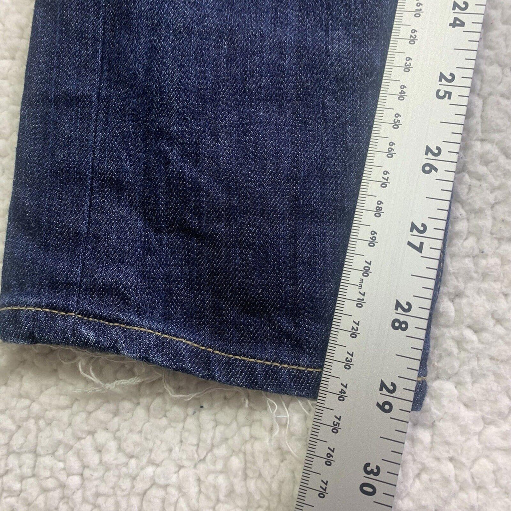 Paige Skyline Jeans Women’s Size 26 Slim  Ankle Leg Low Rise Distressed W28x29L