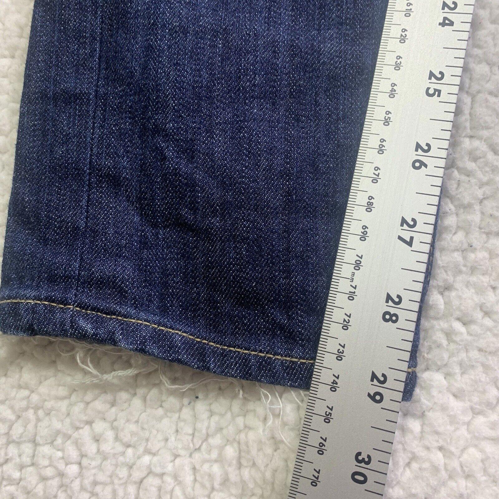 Paige Skyline Jeans Women’s Size 26 Slim  Ankle Leg Low Rise Distressed W28x29L