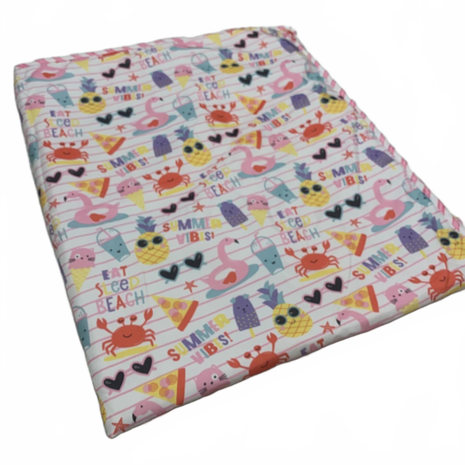 Tommy Bahama Colorful Summer Beach Blanket Sleeping Throw Kids