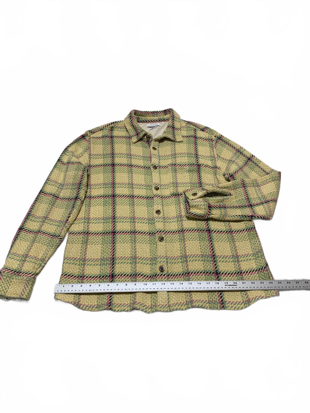 Urban Outfitters Women's XL Woven Plaid Button Up Jacket boho-chic India