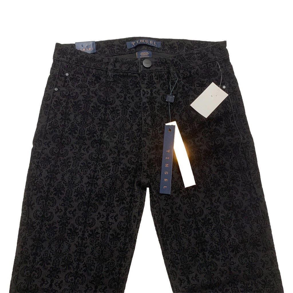 Lord & Taylor Tinsel Women's Size 29 Black Skinny Couture Soft Denim Pants