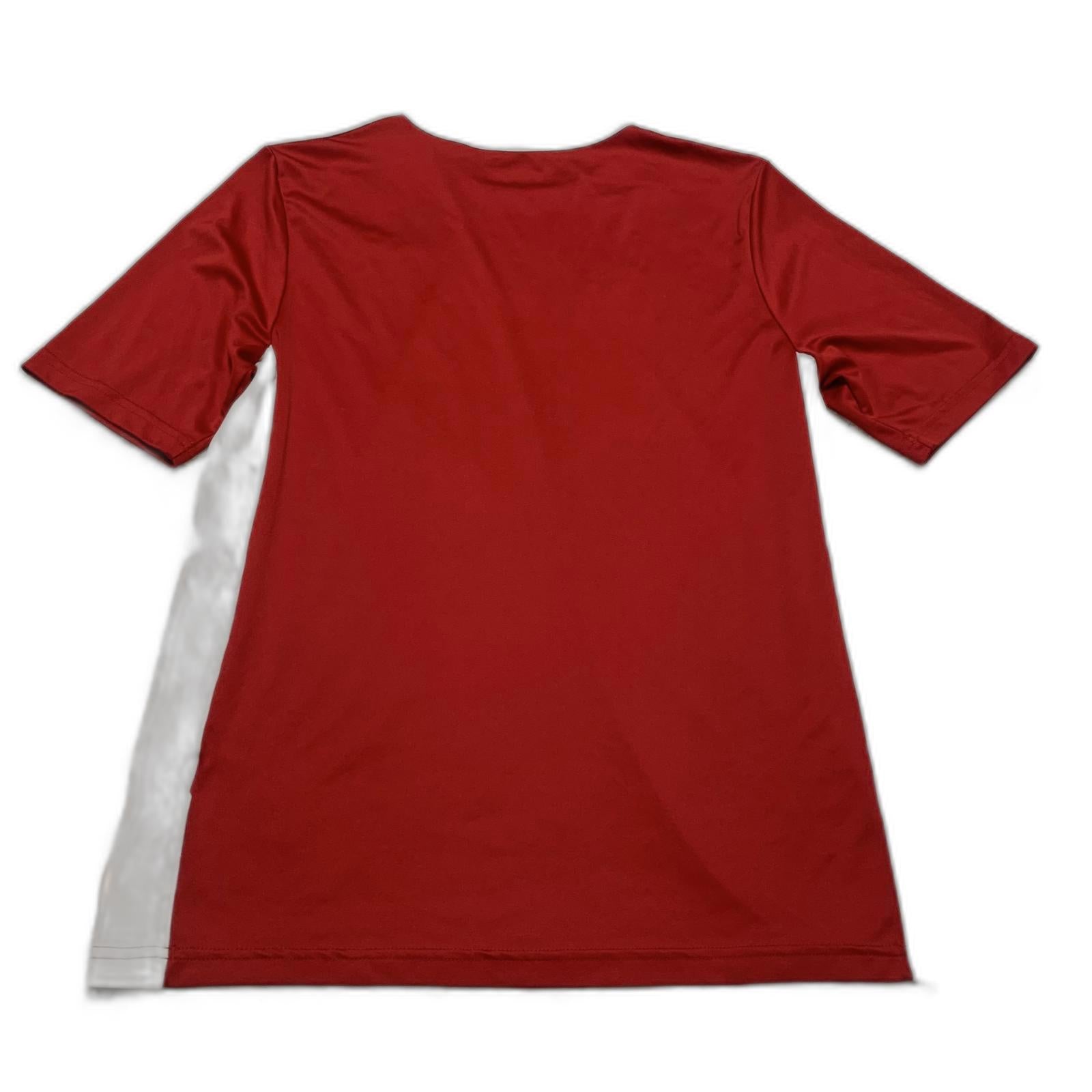 Adidas Unisex Kids X Large Soccer Jersey  Red Clima Cool
