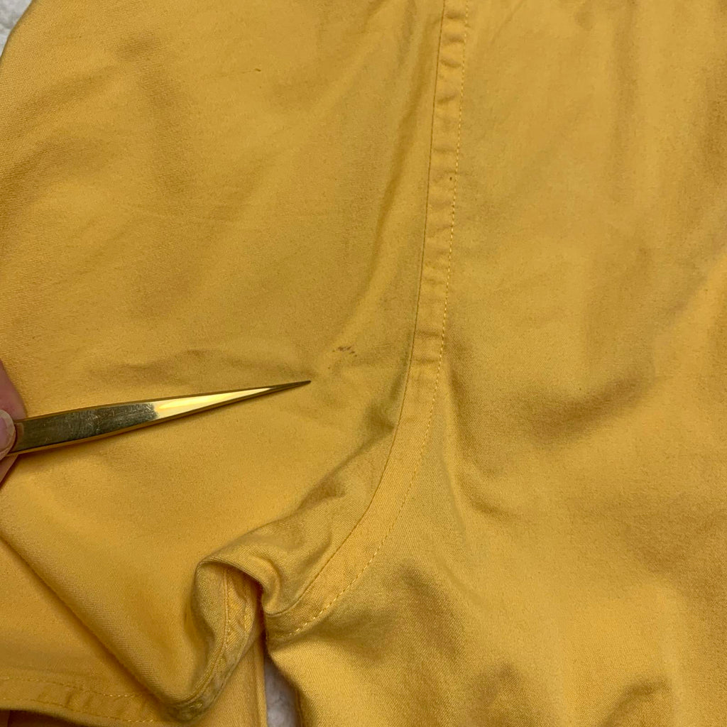 Tommy Hilfiger Men's XXL Yellow Button-Up Shirt