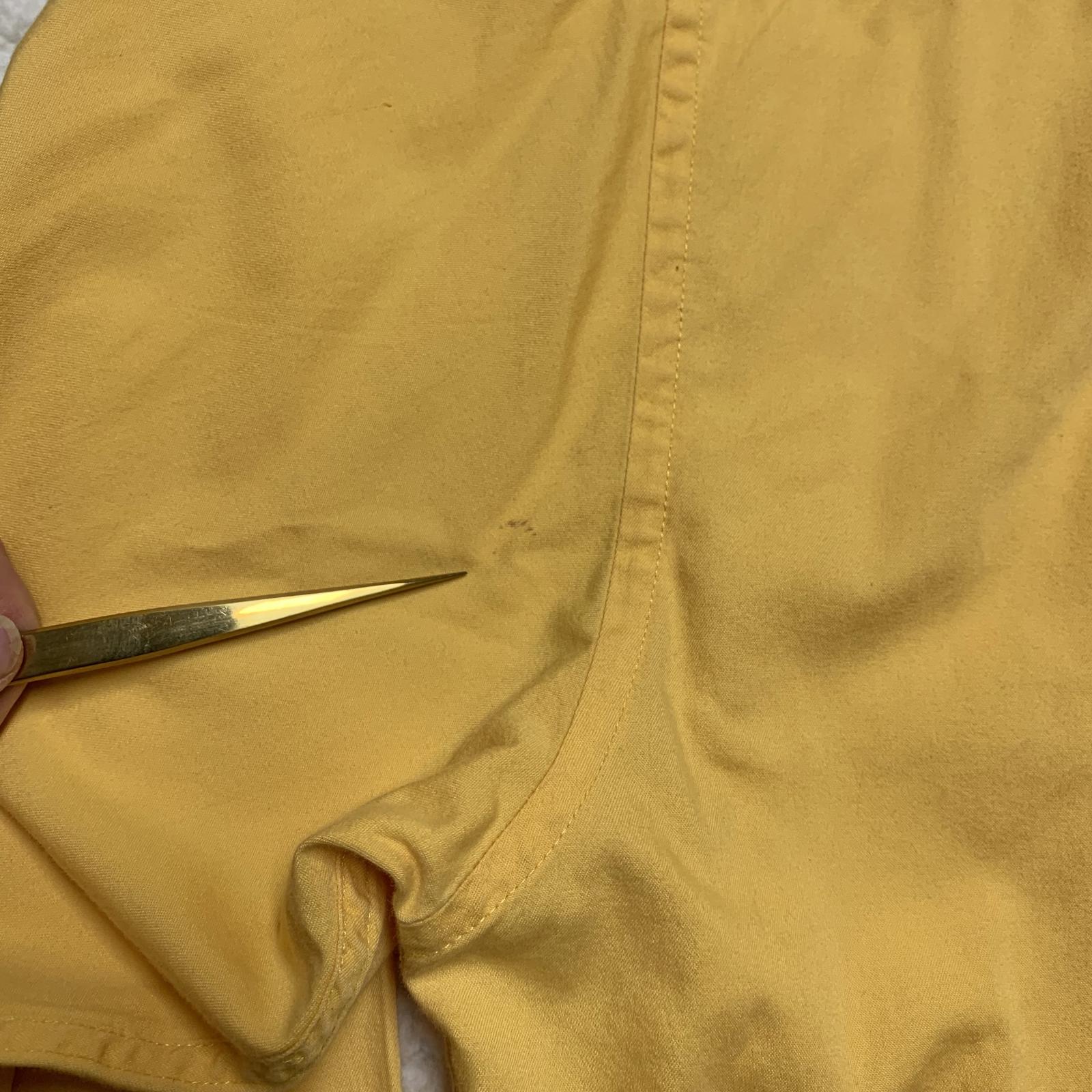 Tommy Hilfiger Men's XXL Yellow Button-Up Shirt