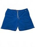 Lands End Men's Size L 36-38 Blue Swim Trunks Drawstring Waist