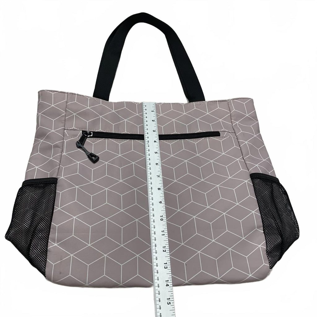 Esván Women's Utility Tote Shoulder Bag Floral Lilac