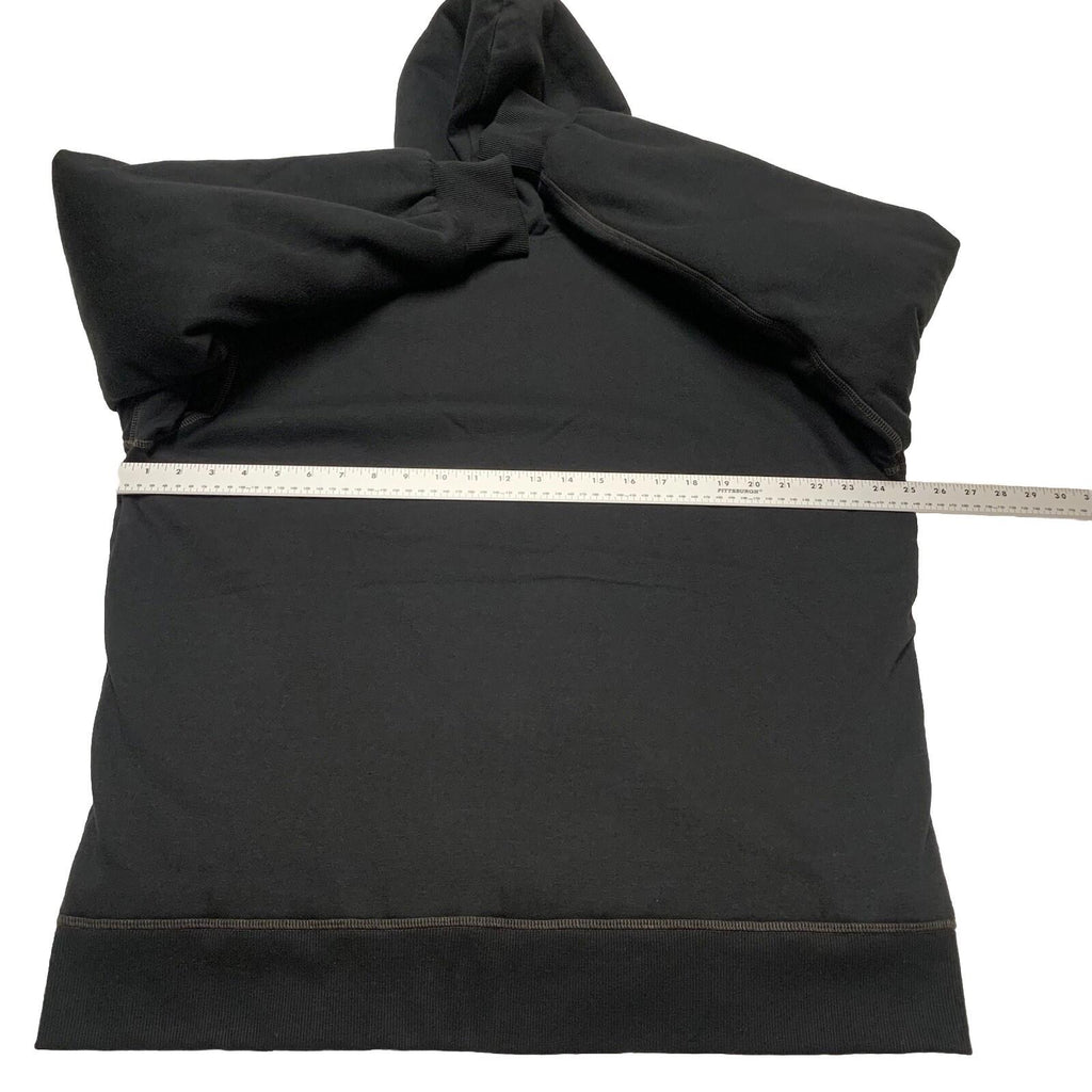 Smith's Work Wear Men's Large Black  Soft Sherpa Lined Hooded Sweater Jacket