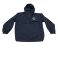 Charles River Pack-N-Go Pullon Rain Jacket Windbreaker Youth L 14-16 Navy