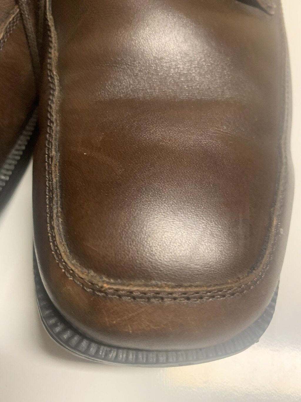 Florsheim Men's 1 1 D  Brown Dress Shoes Leather Moc