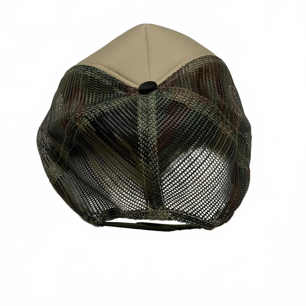 DISTRICT Street Team Studios Trucker Cap Hat Mens Green Camouphlage