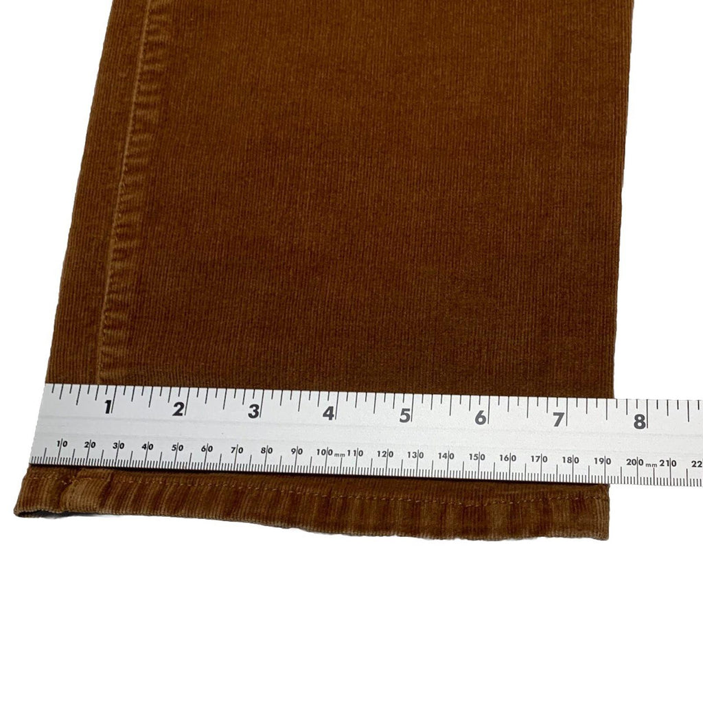 Bandolino Women's Corduroy Pants Sz 12 Brown Mandie Style  Straight Leg