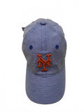 New Era 9 Twenty New York Mets Womens Baby Blue Linen Style Cap Baseball Hat