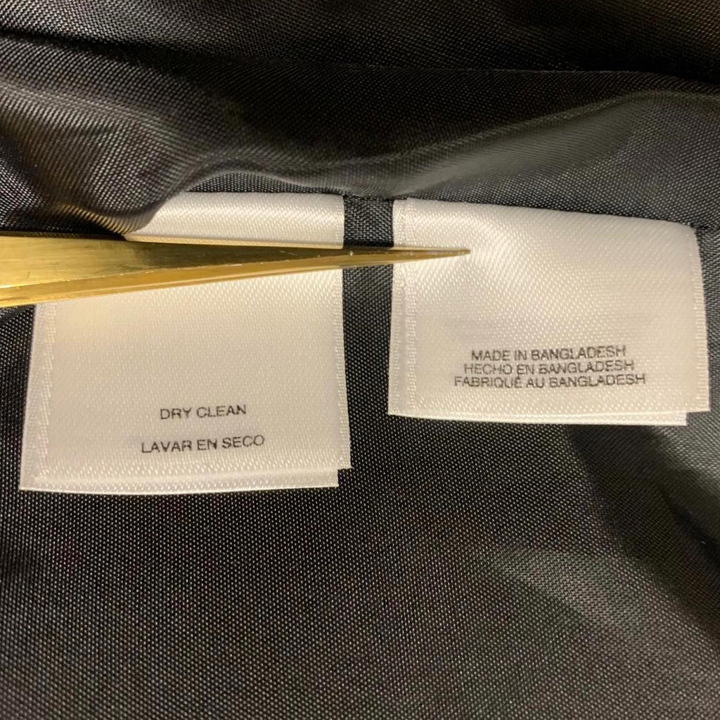 Kasper Women's Black Open Front Blazer Jacket Size 12 Lined Career Work Office