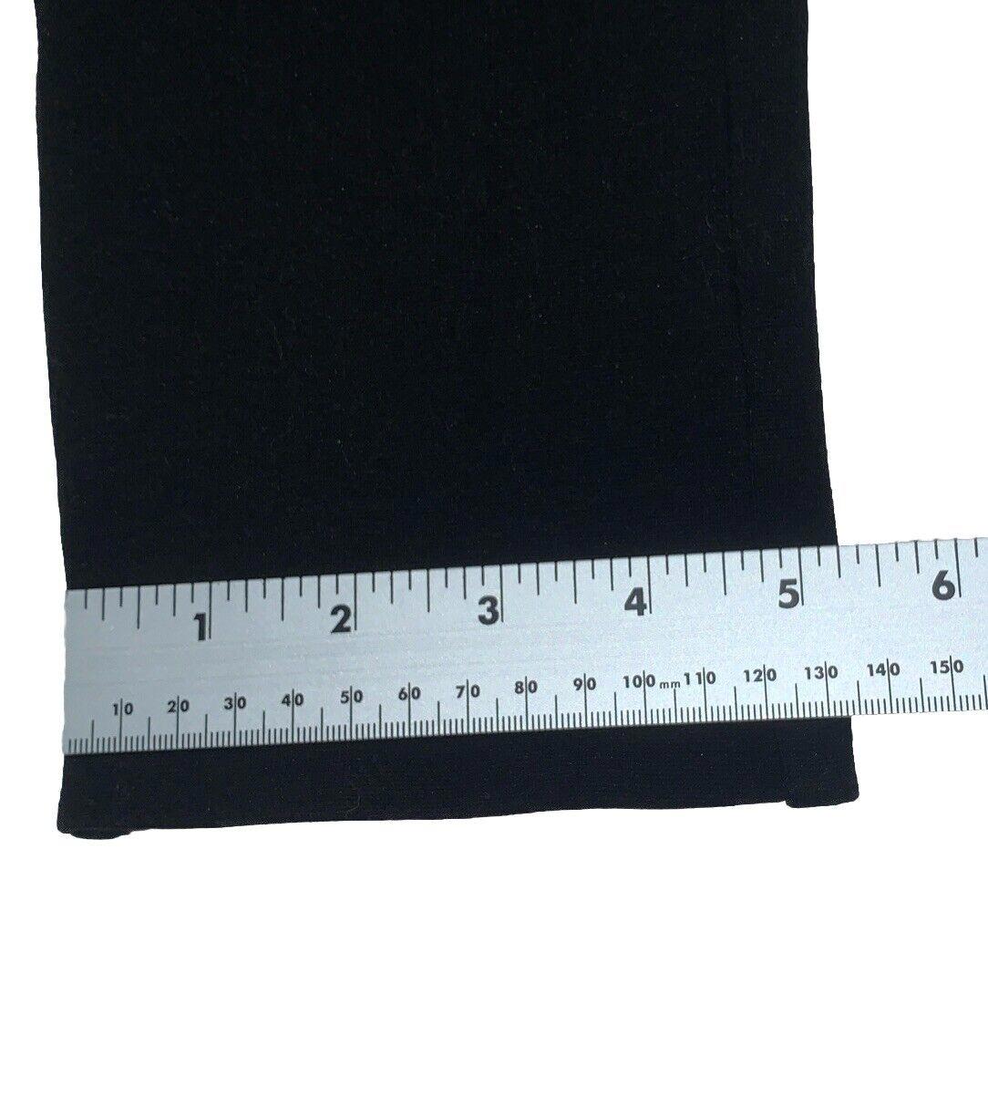 Brass Women's Medium 28” Black Pull-on Elastic Waistband