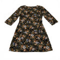 Zara Trafaluc Women's Size S Floral Dress Long Sleeve Y2K Retro