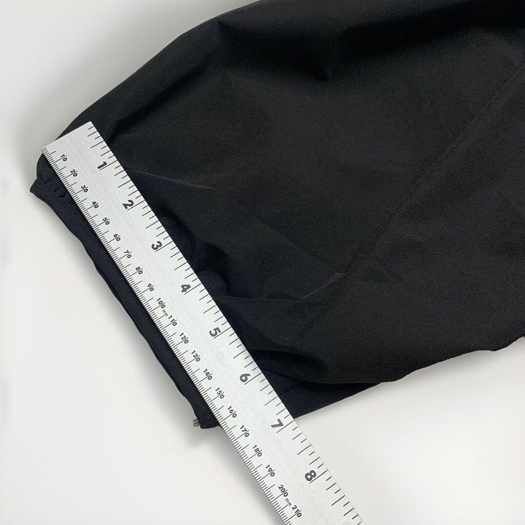 H&M Women’s Size Large Black Sun Dress Puff sleeve Vacation A-Line Cut