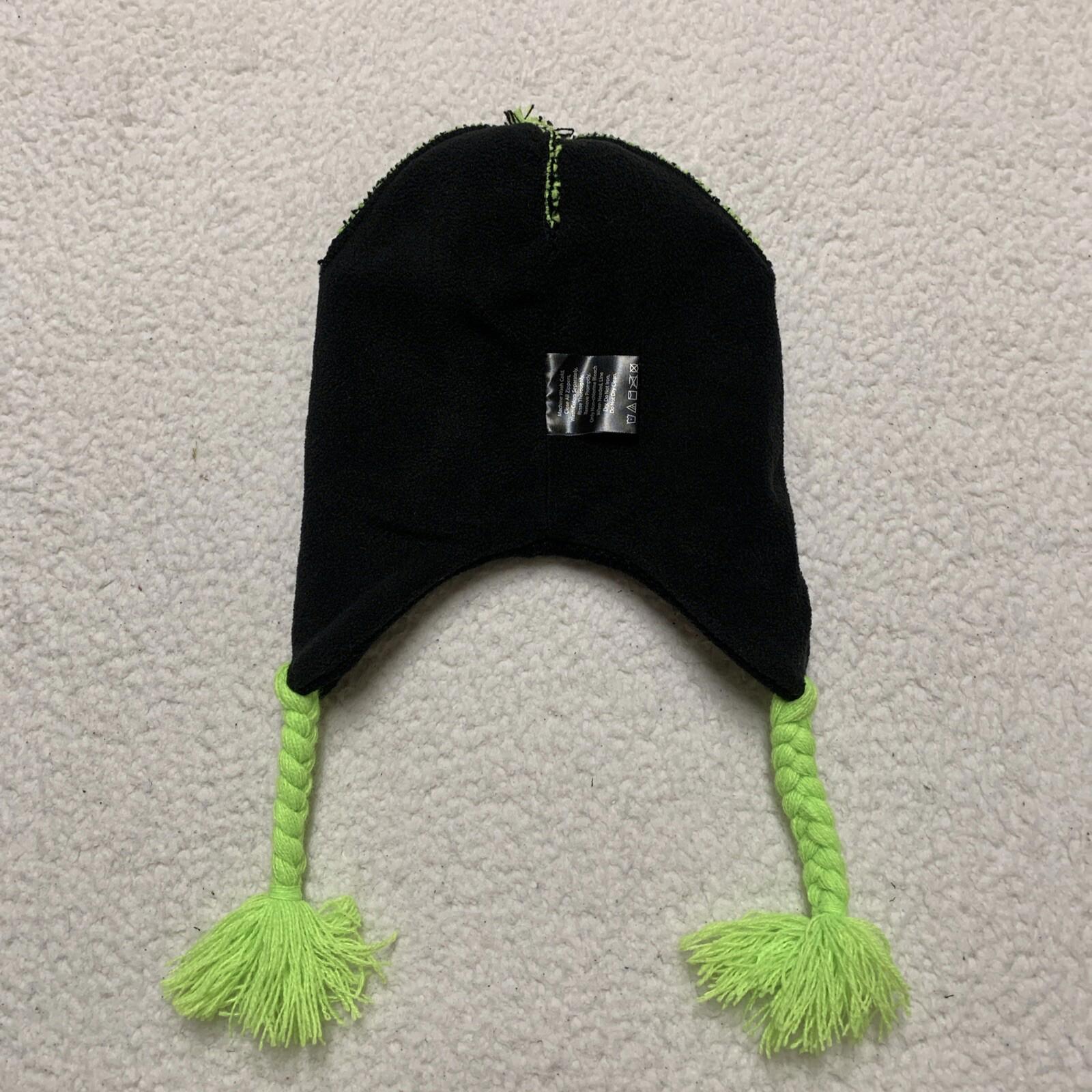 Weatherproof Youth One Size (8/20) Beanie Pom Pom Hat Braided Ear Flaps