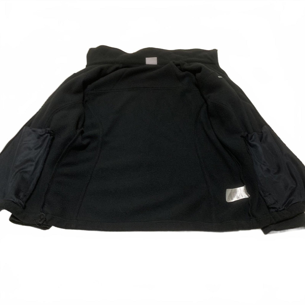 Columbia Women's Large Black Fleece Jacket Full Zip Outdoor Hiking Warm Layer