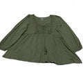 Torrid Super Soft Slub Jersey Women's Top Size 2 Olive Green