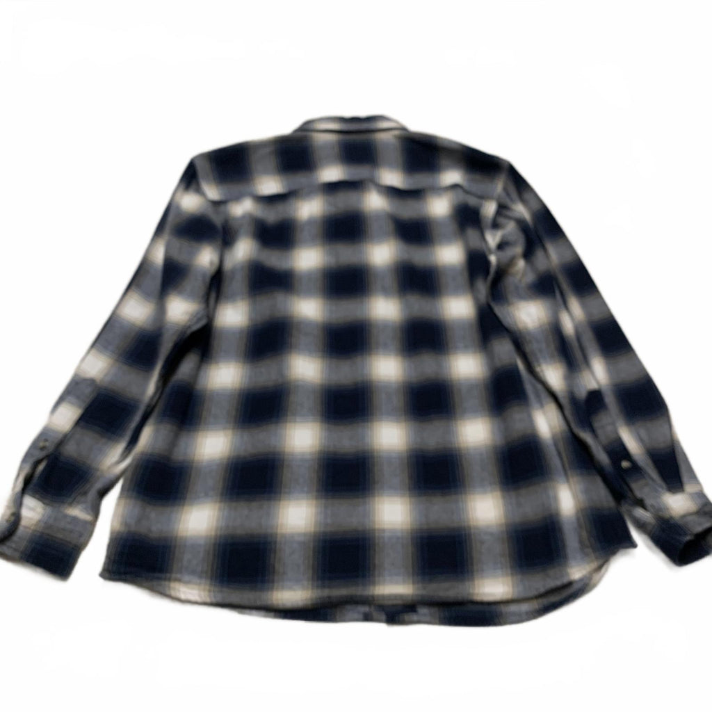 Red Head Brand Co. Men's Sz Large Blue Plaid Flannel Shirt Cotton