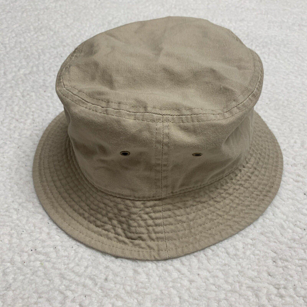 Gelante Unisex L/XL Beige 100% Cotton Packable Fishing Hunting Summer Travel Hat
