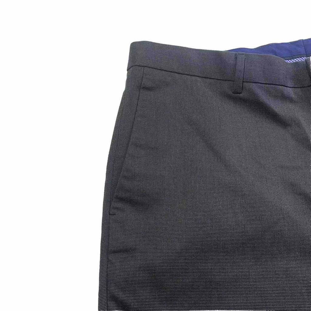 Banana Republic Pant Cotton Gray Charcoal Sz 34/30 Non-Iron