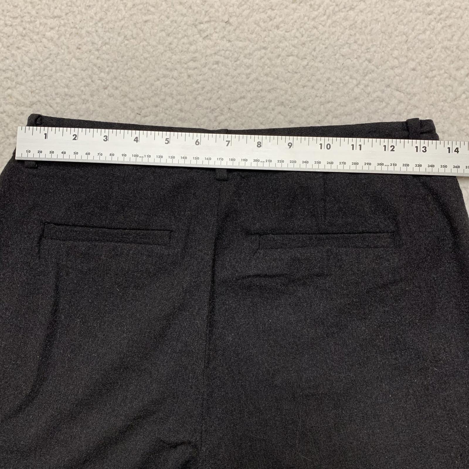 Lauren Ralph Lauren  Women's Sz 2P Petite Charcoal Gray Wool Dress Pants W27x29