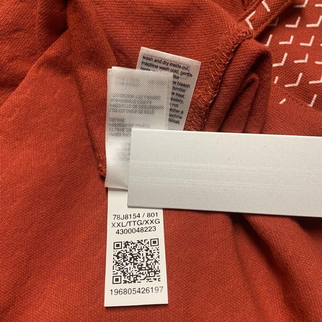 Tommy  Hilfiger Men’s XXL XXG TTG Polo Shirt Red/Orange
