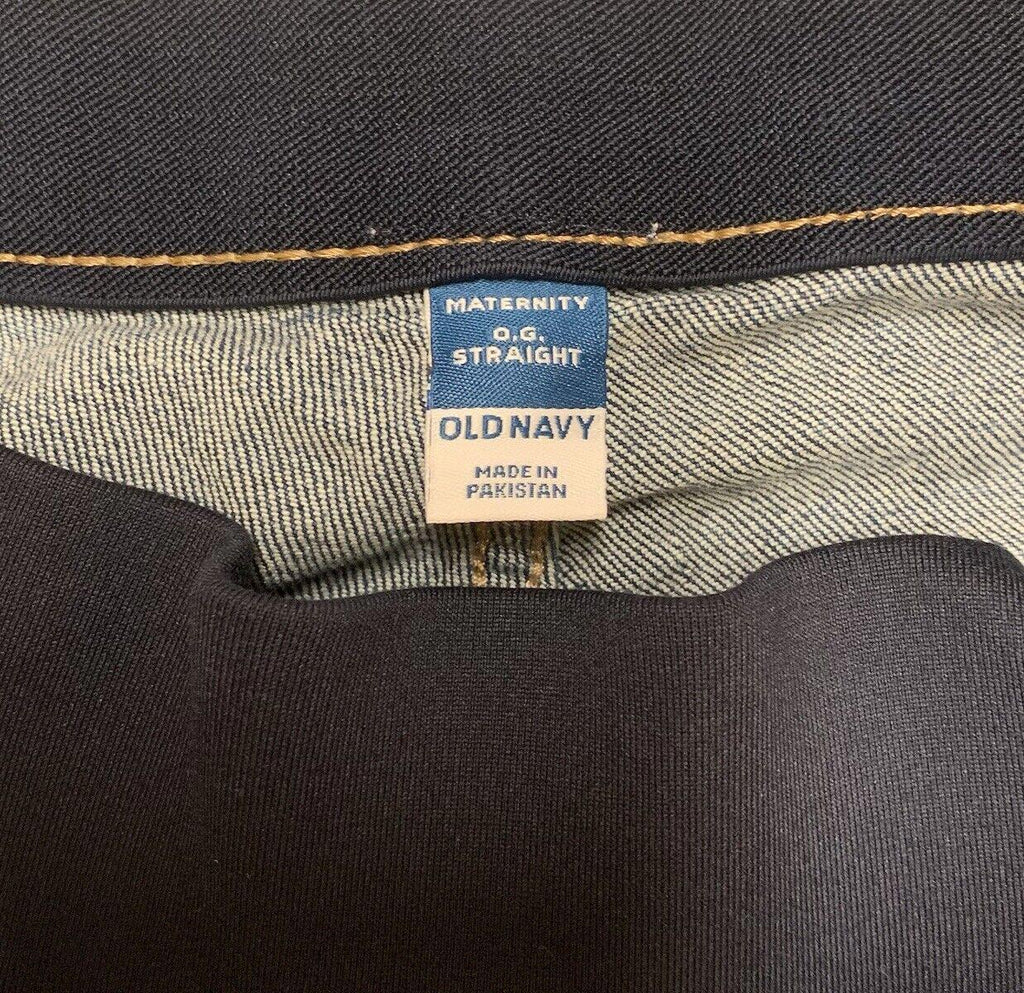 Old Navy Maternity O.G. Size 8 Blue Straight Jeans - Comfortable Fit
