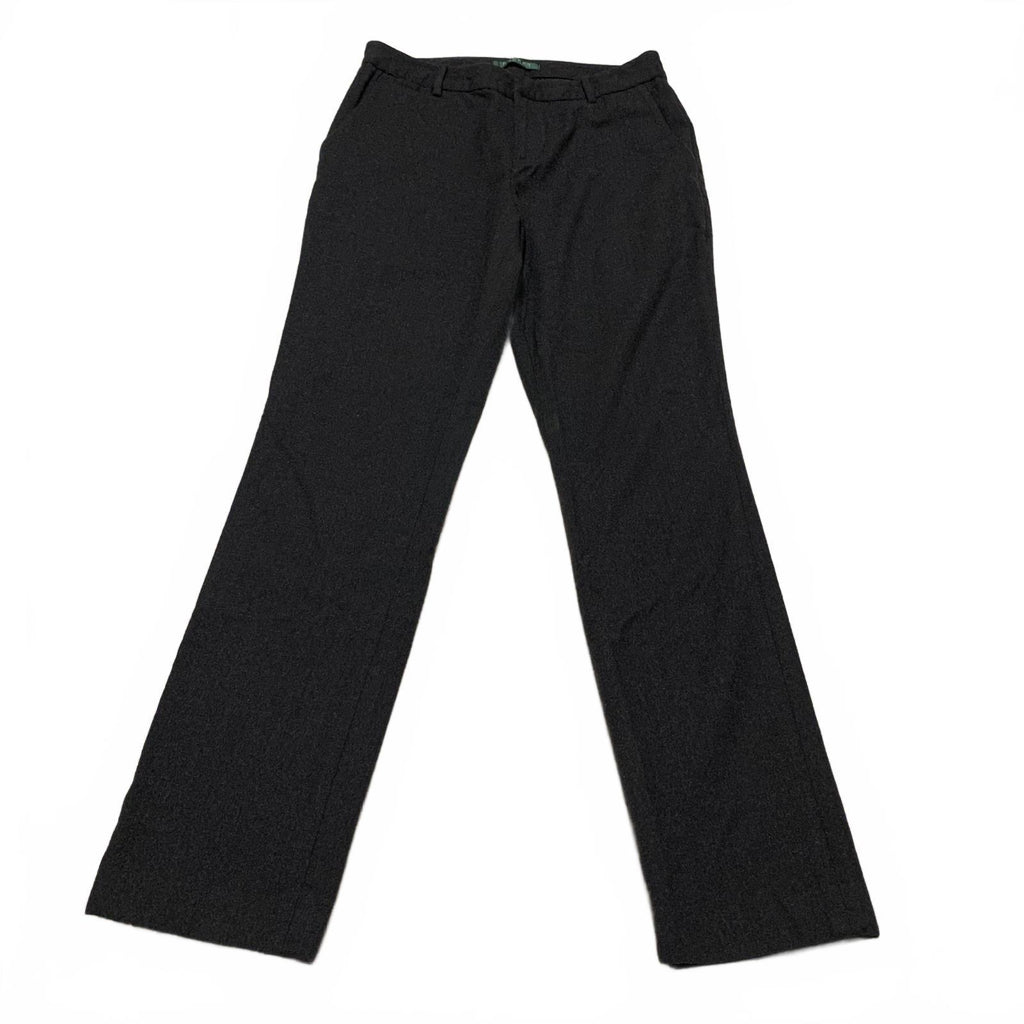 Lauren Ralph Lauren  Women's Sz 2P Petite Charcoal Gray Wool Dress Pants W27x29