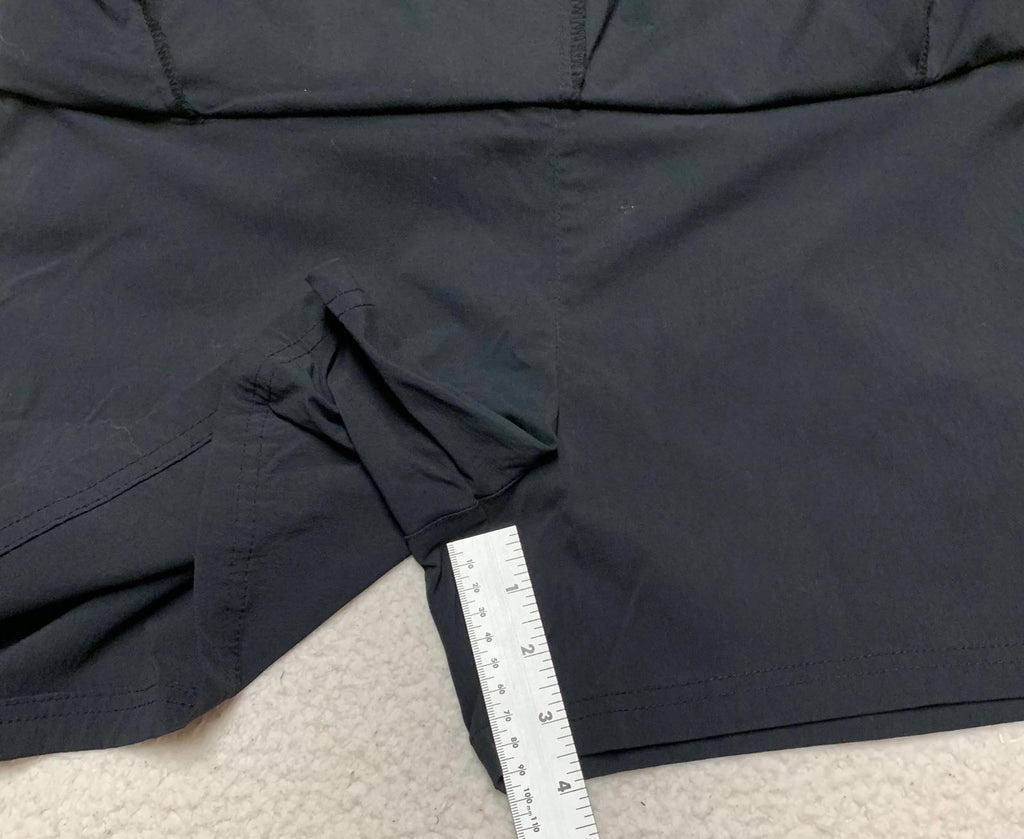 Royal Robbin’s Women's Size 10 Black Skort Skirt with Shorts W33.5 Nylon