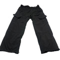 Gerry Snow Ski Pants  Black XL EG Fleece Lined Stretch Pockets Adjustable Waist