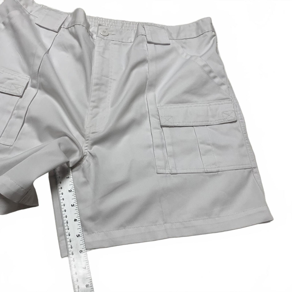 Weekender Mens Sz 42 White Denim Cargo Shorts W39 Outdoor