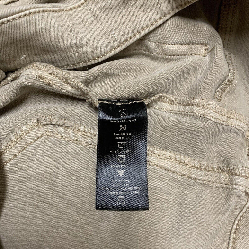Nic+Zoe Jeans Women’s Size 32 Tan  Patch Front Pocket Beige