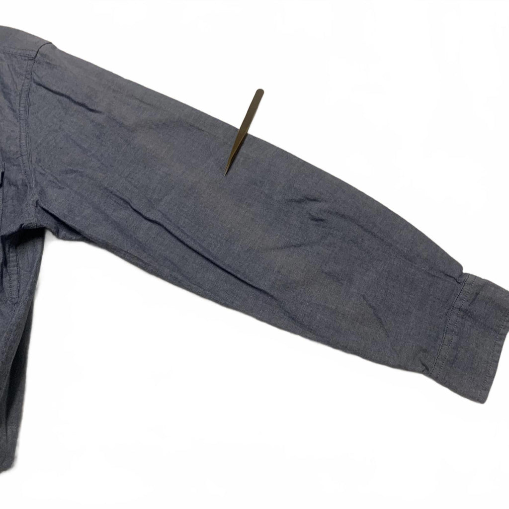 Carhartt Men’s Size Large Blue Wash Button-Up Chambray Work Shirt