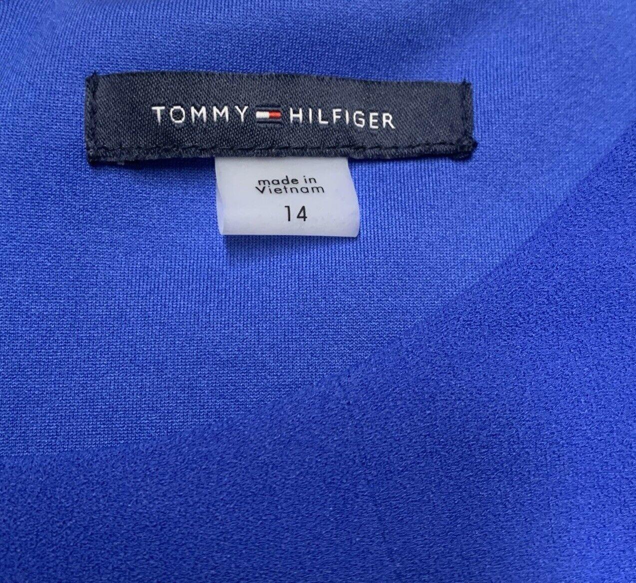 Tommy Hilfiger Women’s Size 14 Royal Blue Career Dress