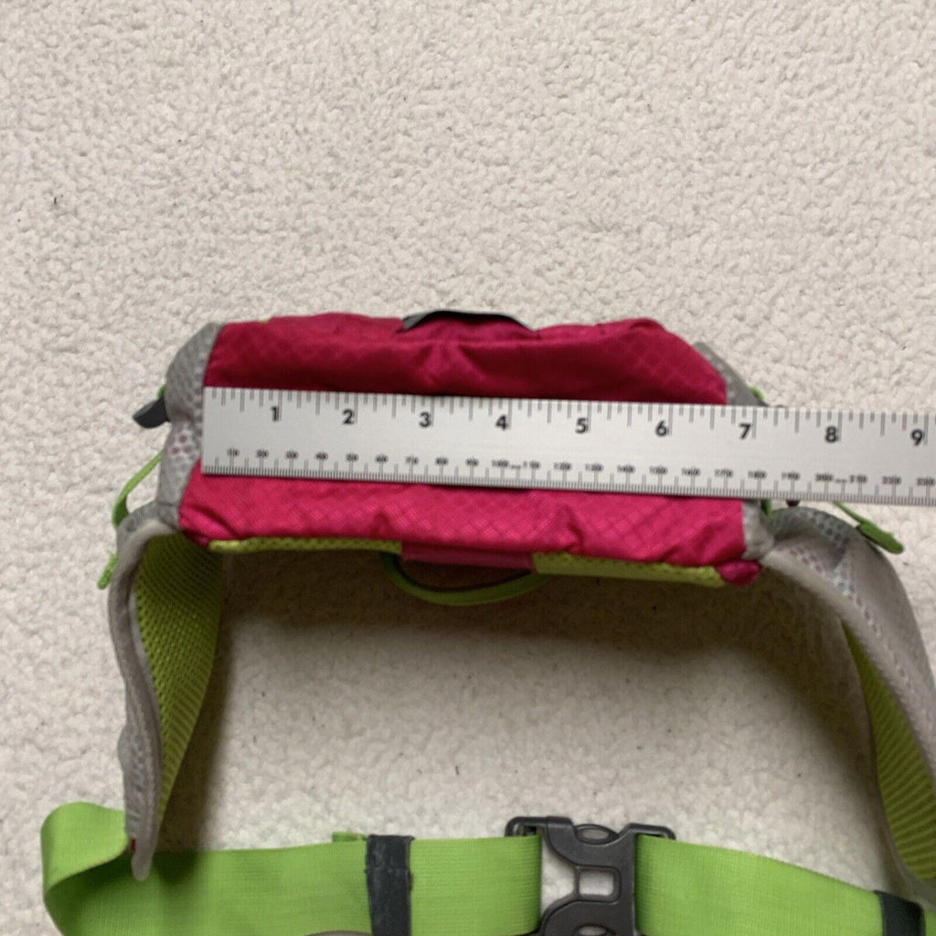 SEEU Gray Pink Green Fanny Pack Sling Crossbody Waist Bag Trail Hike