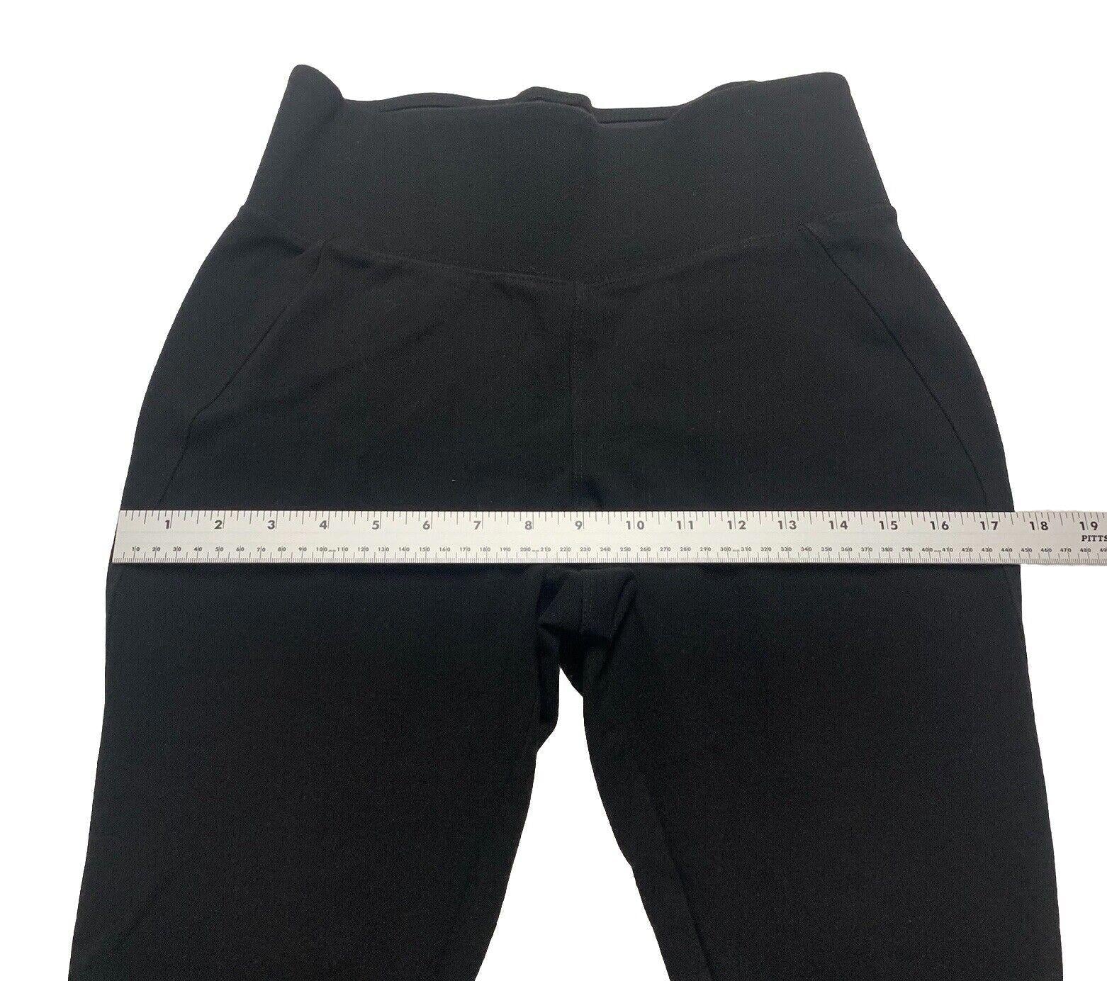 Brass Women's Medium 28” Black Pull-on Elastic Waistband