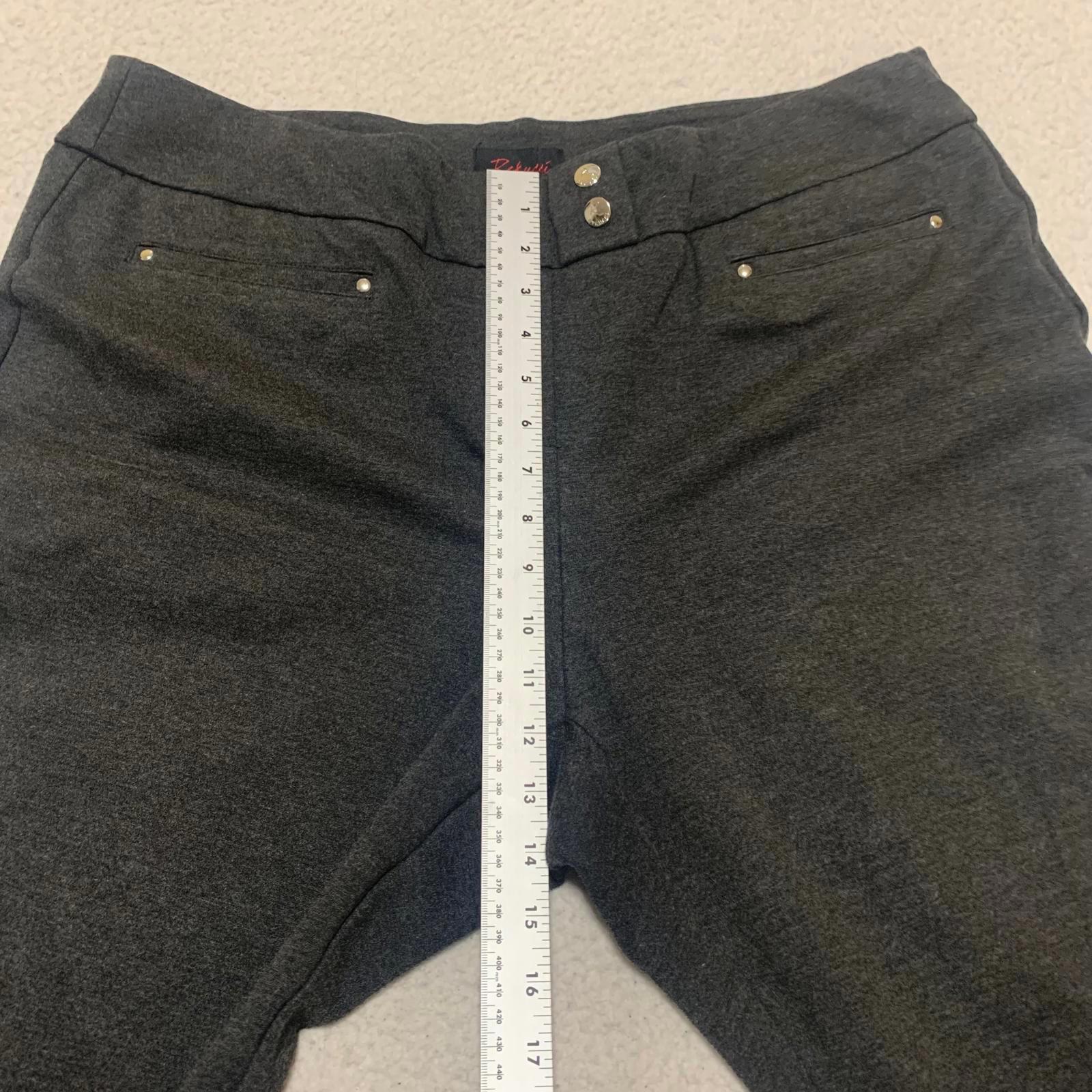 Rekucci Women's Size 18W Dark Gray Casual W40x29.5 Pants