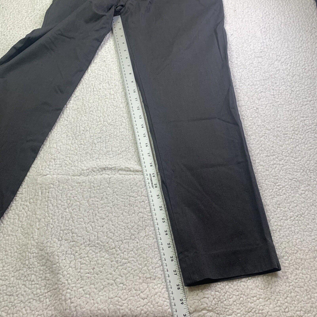 Banana Republic Pant Cotton Gray Charcoal Sz 34/30 Non-Iron
