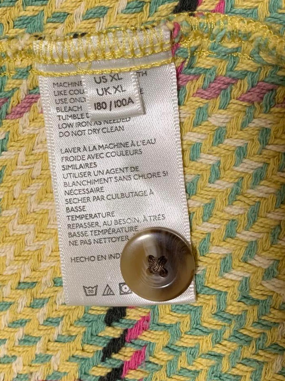 Urban Outfitters Women's XL Woven Plaid Button Up Jacket boho-chic India
