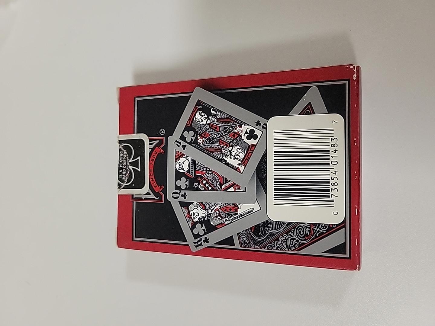 Bicycle Tragic Royalty Playing Cards - Glow Under Blacklight