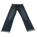 American Eagle Outfitters Straight Jeans Men's 32/34 Blue Dark Wash Flex Denim
