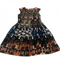 VTG db Womens Sz 14 Abstract Vibrant Patterned Summer Dress Sleeveless