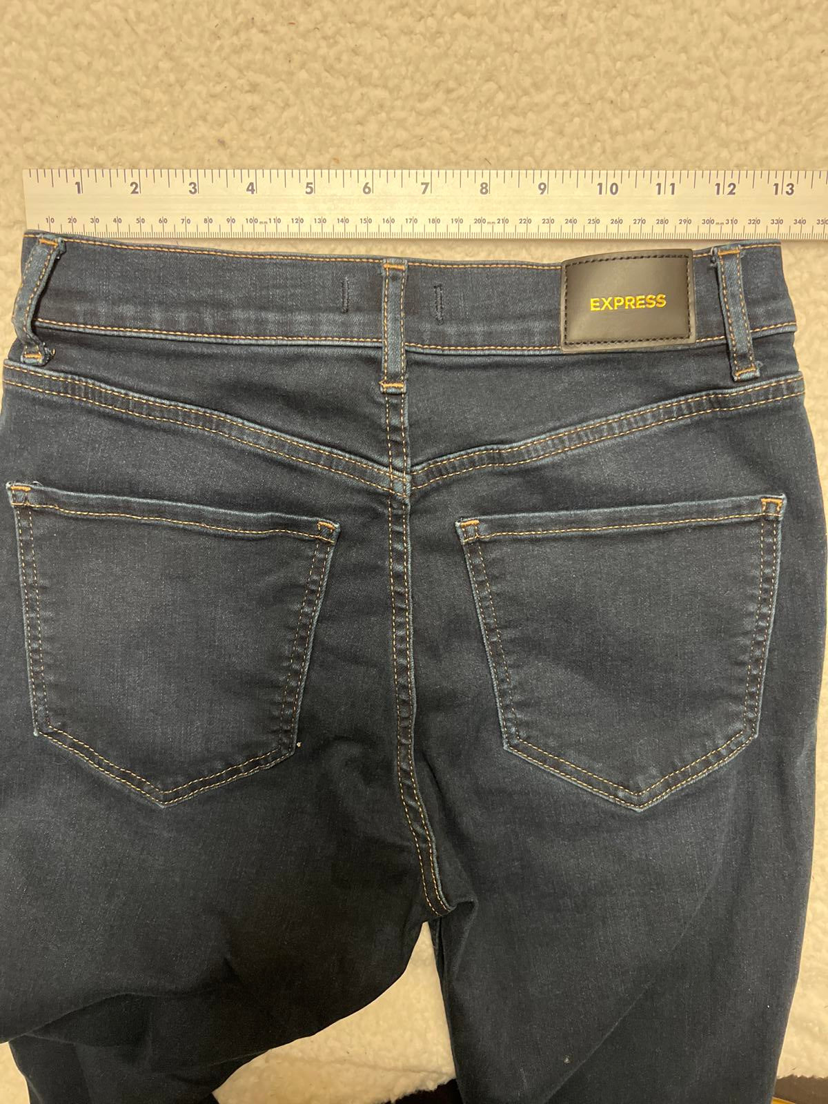 Express Women's Skinny Jeans High Rise 26 x 24.5 Actual