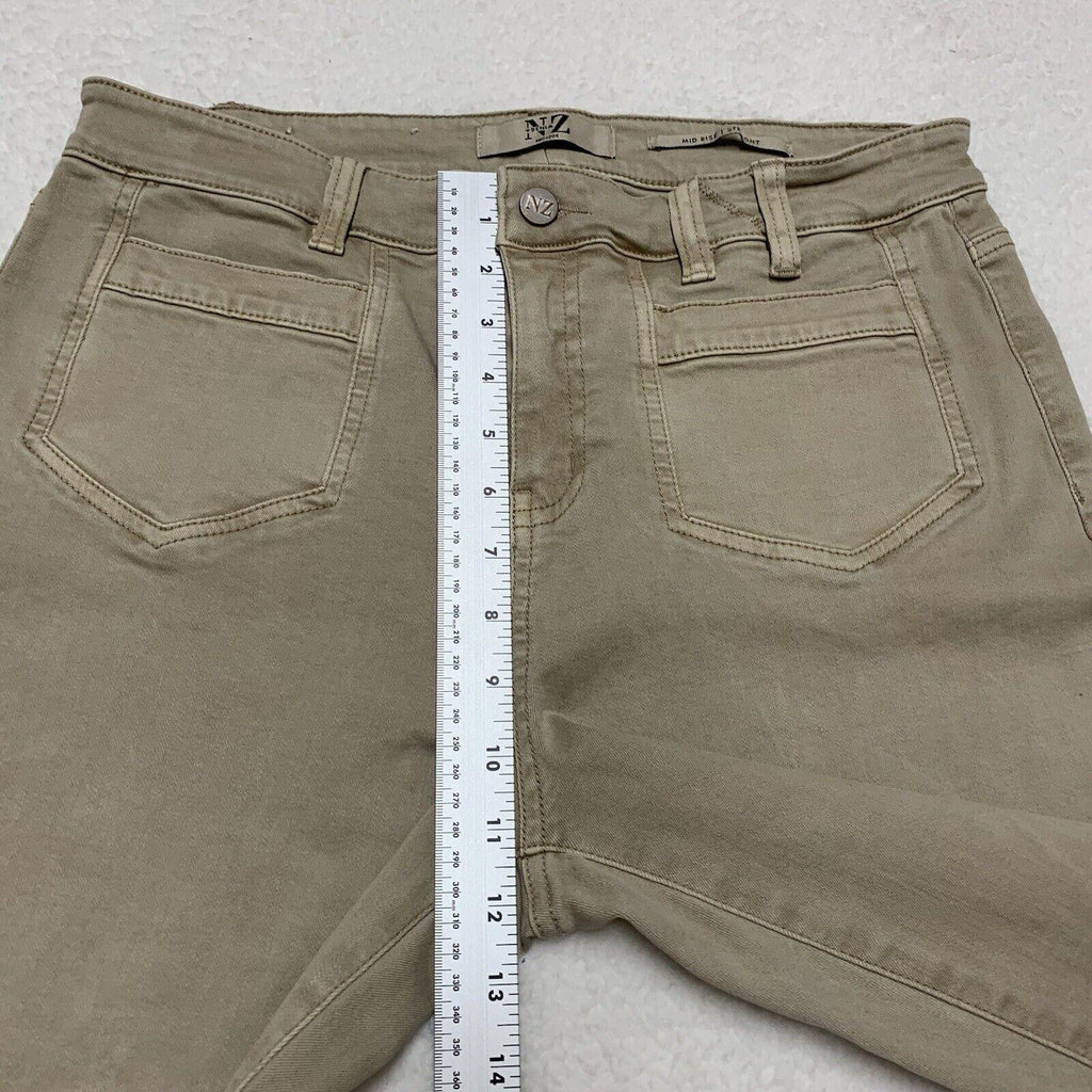 Nic+Zoe Jeans Women’s Size 32 Tan  Patch Front Pocket Beige
